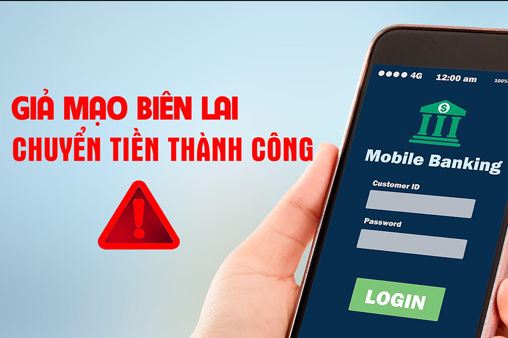 Nhận diện lừa đảo giả mạo biên lai chuyển tiền thành công