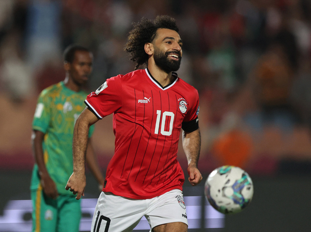 Kết quả bóng đá Ai Cập 6-0 Djibouti: Salah ghi 4 bàn