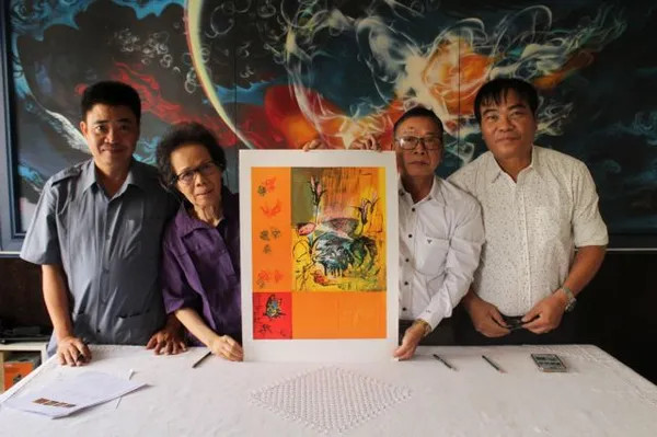 Da Nang receives Le Ba Dang’s artworks donation