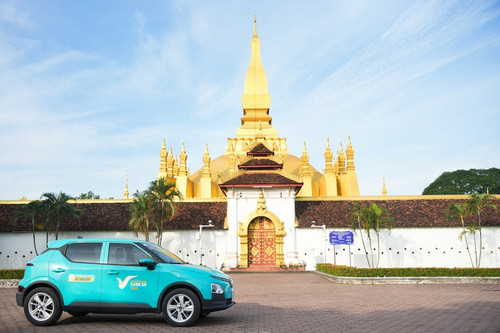 Dàn taxi điện Xanh SM sắp lăn bánh tại Lào