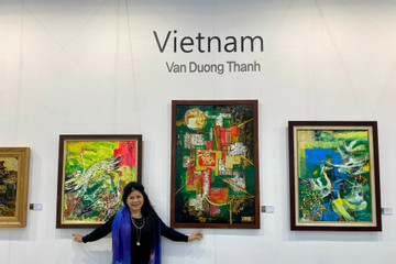 Hoạ sĩ Văn Dương Thành dự triển lãm nghệ thuật quốc tế tại Hàn Quốc