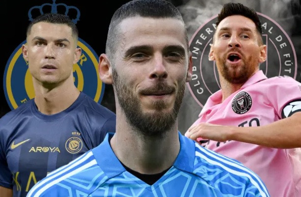 De Gea từ chối tái ngộ Ronaldo, sắp gia nhập Inter Miami với Messi