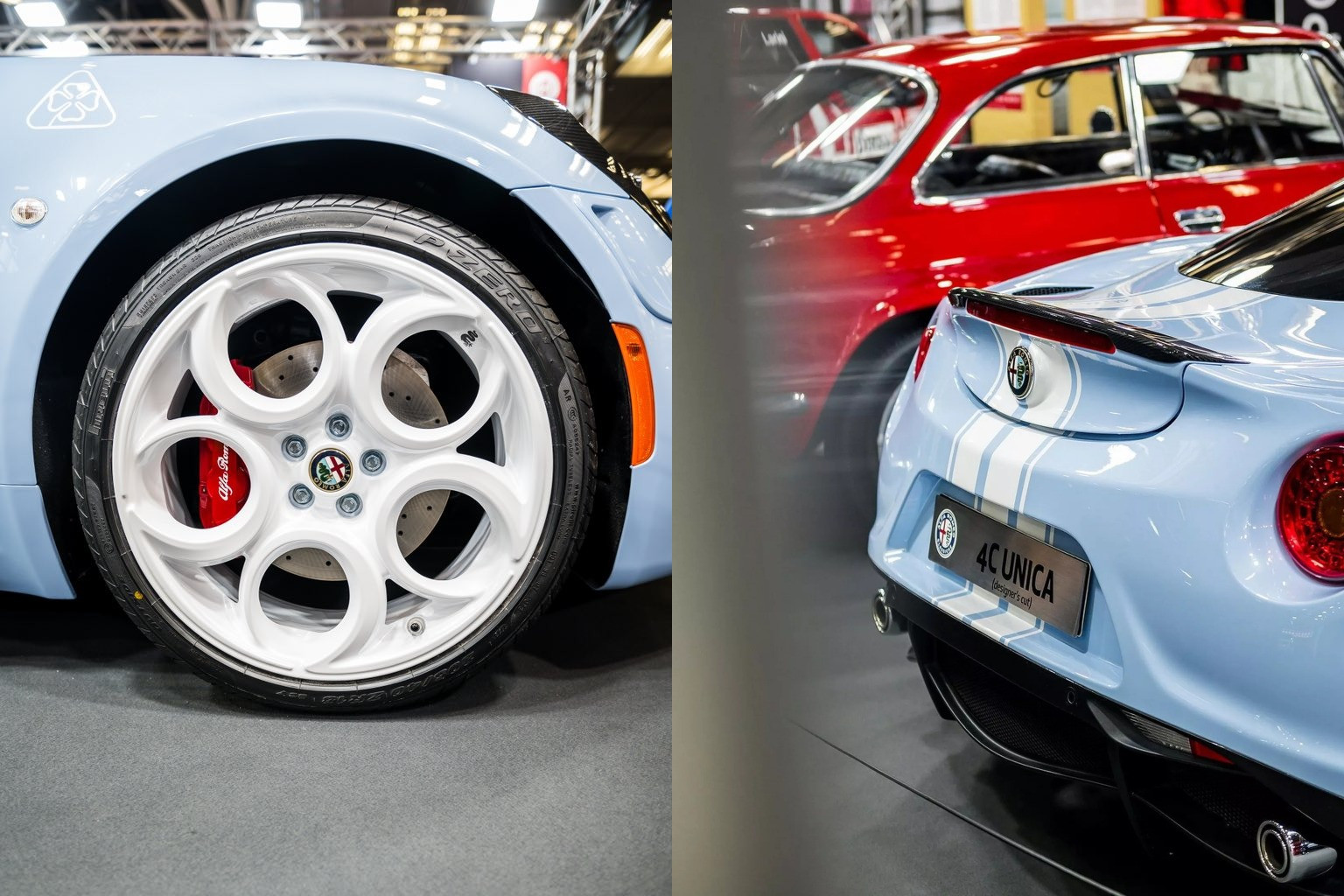 Cận cảnh Alfa Romeo 4C Unica độc nhất thế giới