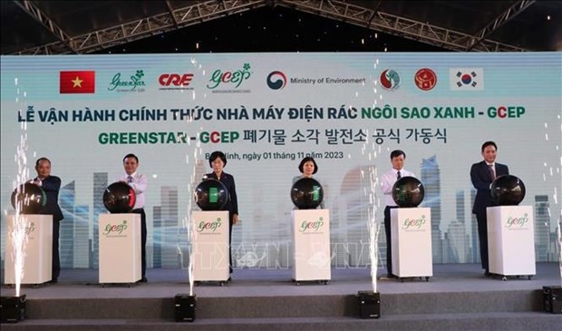 First waste-to-energy plant inaugurated in northern Vietnam hinh anh 1
