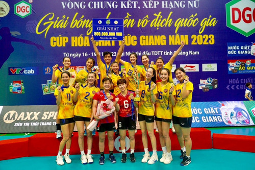 Ninh Bình LPBank vô địch bóng chuyền nữ quốc gia 2023