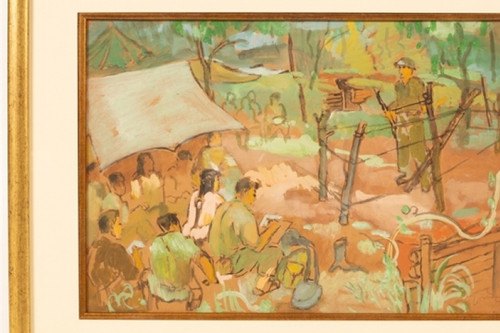 Sketches by popular painter Pham Thanh Tam to be auctioned in UK