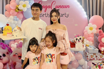 Cindy Lư - vợ cũ Hoài Lâm đăng ảnh gia đình hạnh phúc bên Đạt G