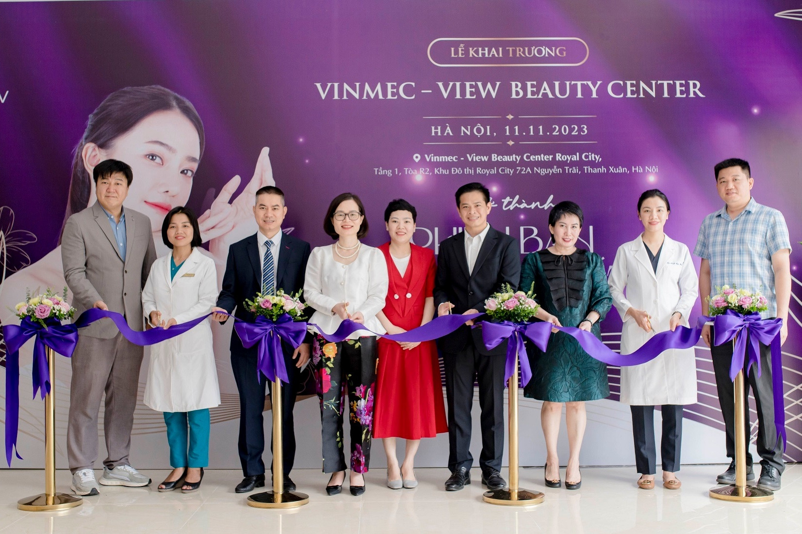 Khai trương phòng khám da liễu Vinmec - View Beauty Center ở Hà Nội