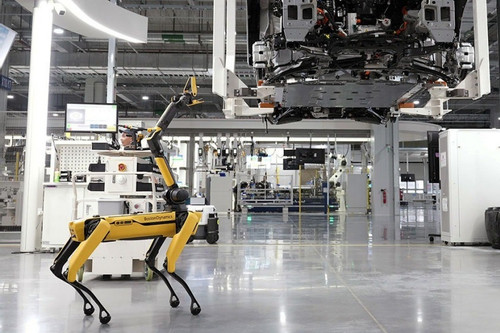 Hyundai bắt đầu sử dụng đại trà robot vào hoạt động sản xuất ô tô