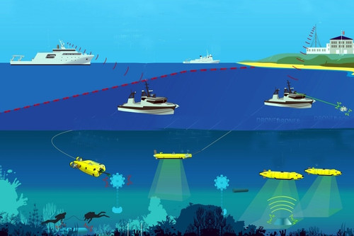 Drone 'sát thủ' chuyên săn bom mìn dưới biển siêu hiện đại của Pháp