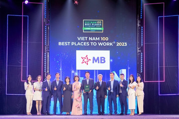 MB được bình chọn là Nơi làm việc tốt nhất Việt Nam năm 2023