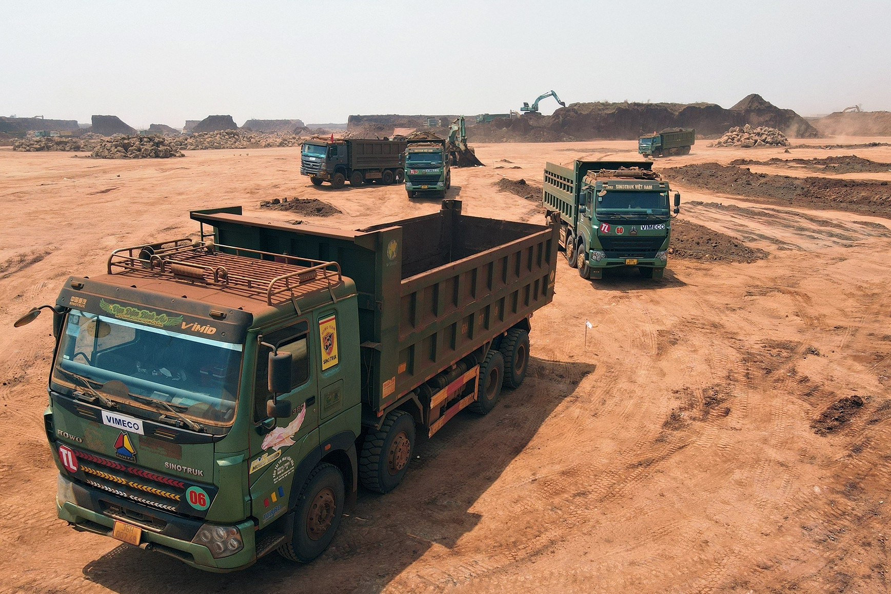 Bàn giao được 99,5% diện tích mặt bằng sân bay Long Thành