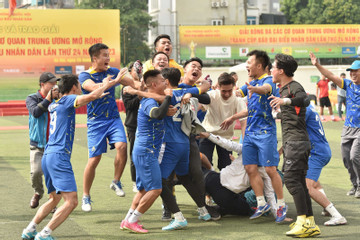 Giải bóng đá các cơ quan Trung ương 2023 tìm ra nhà vô địch