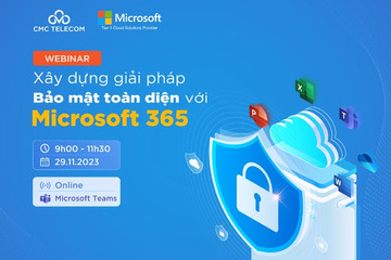 Microsoft 365 - bộ giải pháp bảo mật toàn diện cho doanh nghiệp