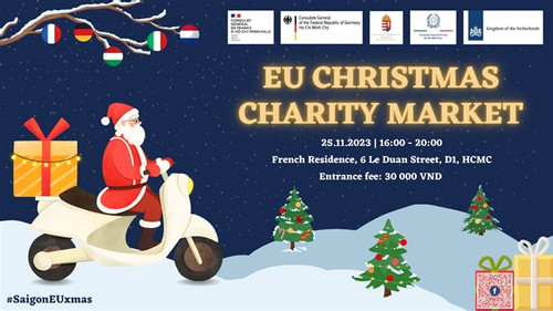 First-ever European charity market takes place in HCM City