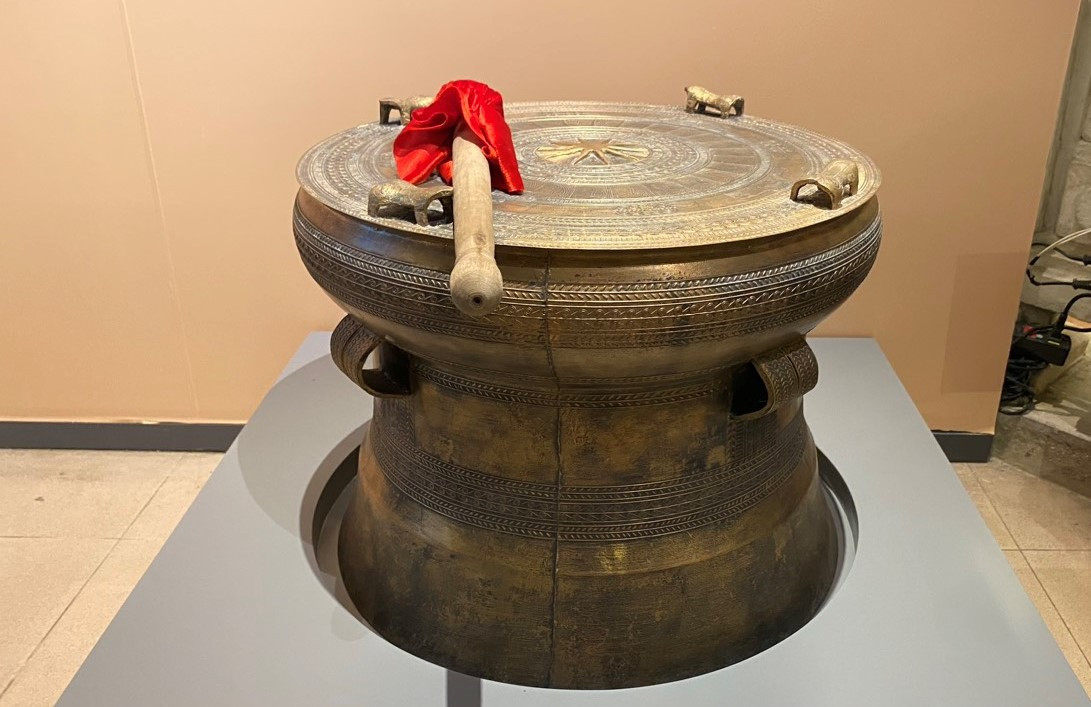 Dong Son bronze drum shows strong vitality of Vietnamese culture