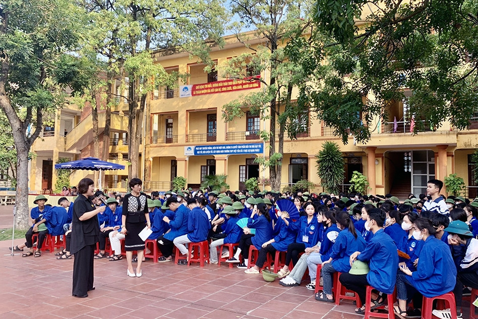 Bắc Giang hướng dẫn trường học chấm điểm “Trường học hạnh phúc”