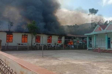Vụ cháy trường ở Sơn La, học sinh tử vong: Bộ trưởng Giáo dục gửi thư chia buồn