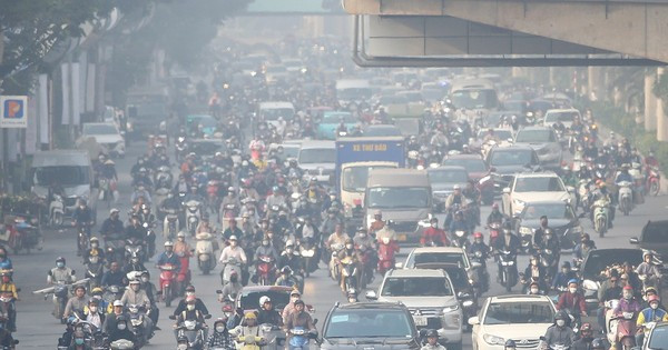 Chất lượng không khí Hà Nội sáng nay ở ngưỡng rất xấu