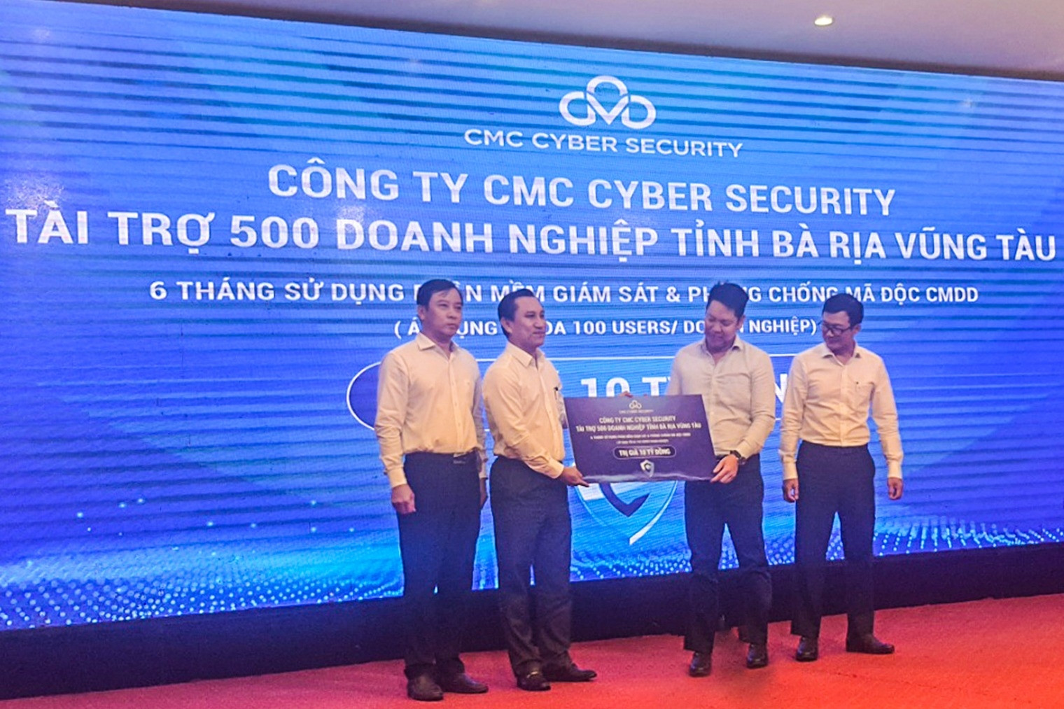 CMC hỗ trợ 500 doanh nghiệp Bà Rịa - Vũng Tàu đẩy mạnh chuyển đổi số