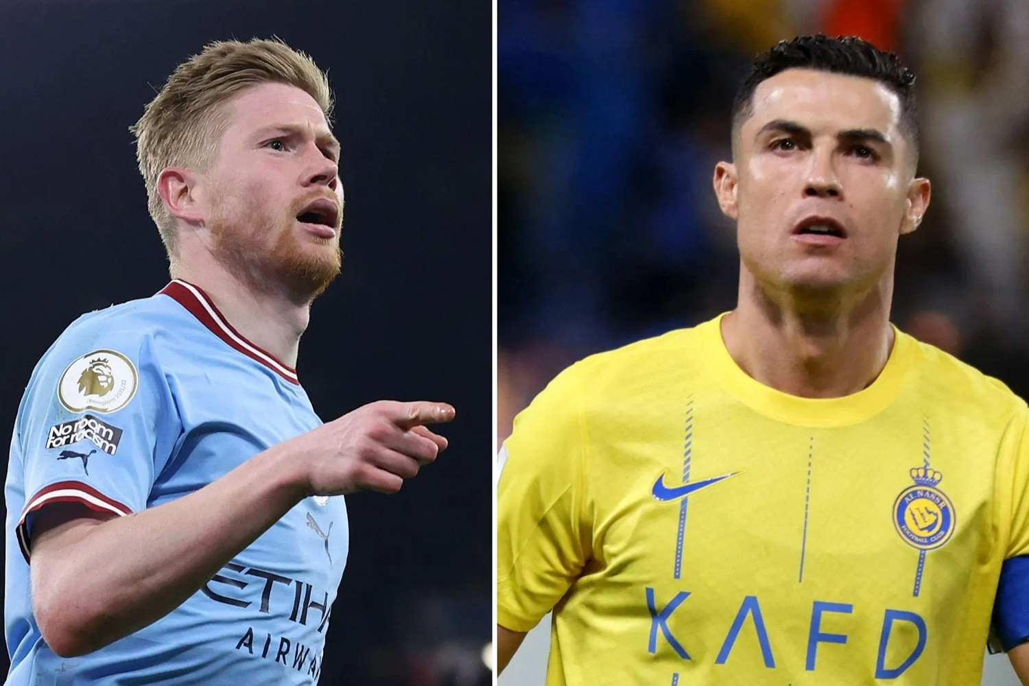 De Bruyne làm đồng đội Ronaldo ở Saudi Arabia