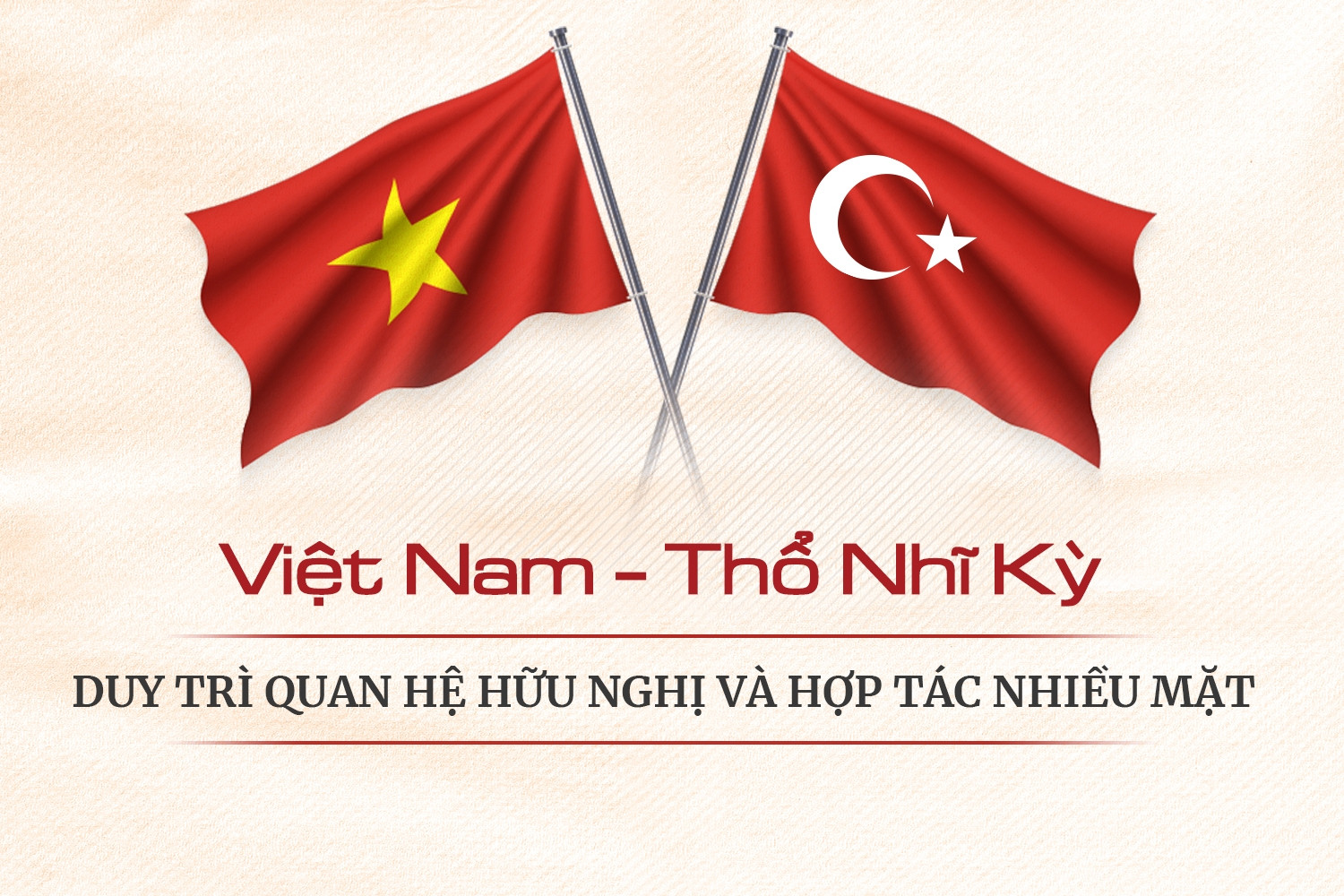 Việt Nam - Thổ Nhĩ Kỳ duy trì quan hệ hữu nghị và hợp tác nhiều mặt