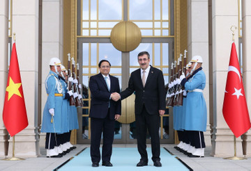 Hình ảnh Lễ đón chính thức Thủ tướng Phạm Minh Chính thăm Thổ Nhĩ Kỳ