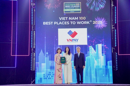 VNPAY named among Top 40 Best Places to work in Vietnam