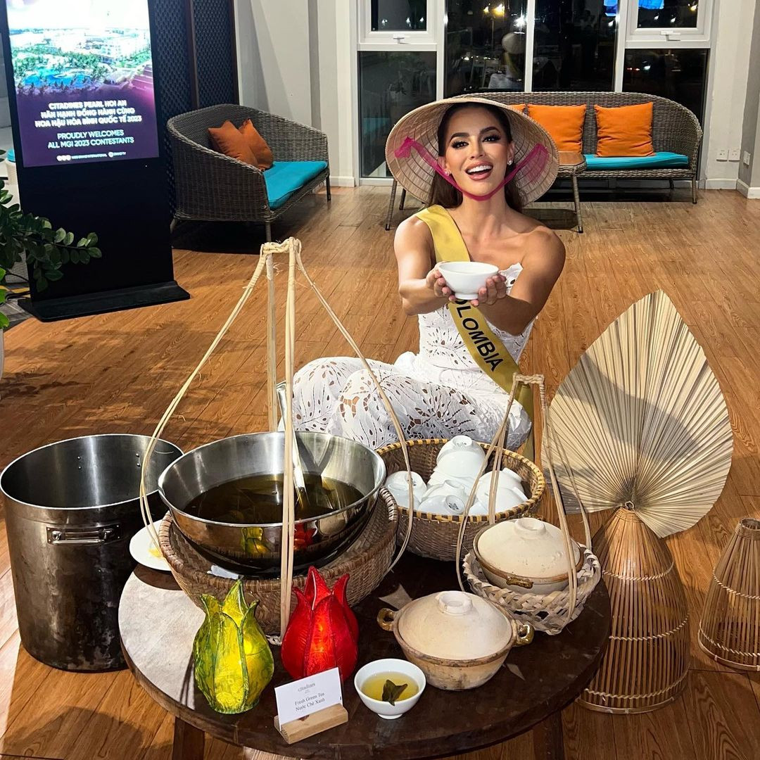  Miss Grand Colombia 2023 trải nghiệm văn hóa ẩm thực tại Citadines Pearl Hoi An