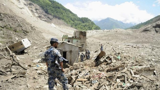 Lở đất tại Nepal, ít nhất 15 người thiệt mạng