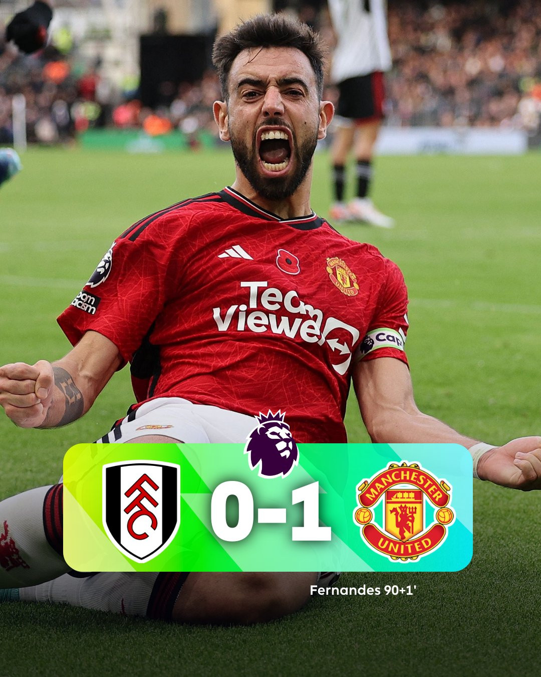 Kết quả bóng đá Fulham 0-1 MU, vòng 11 Ngoại hạng Anh.jpg