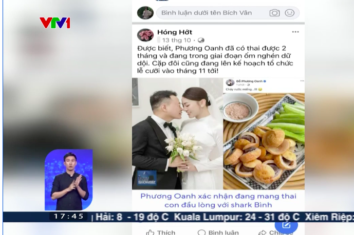 Chuyện Phương Oanh, Thu Quỳnh bị bới móc đời tư được nhắc trên sóng Thời sự VTV