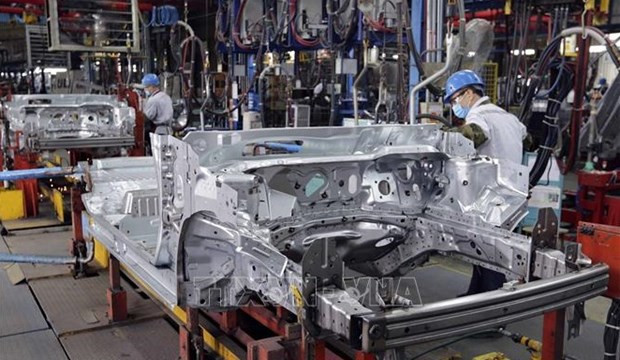 Industrial production index up 0.5% in ten months hinh anh 1