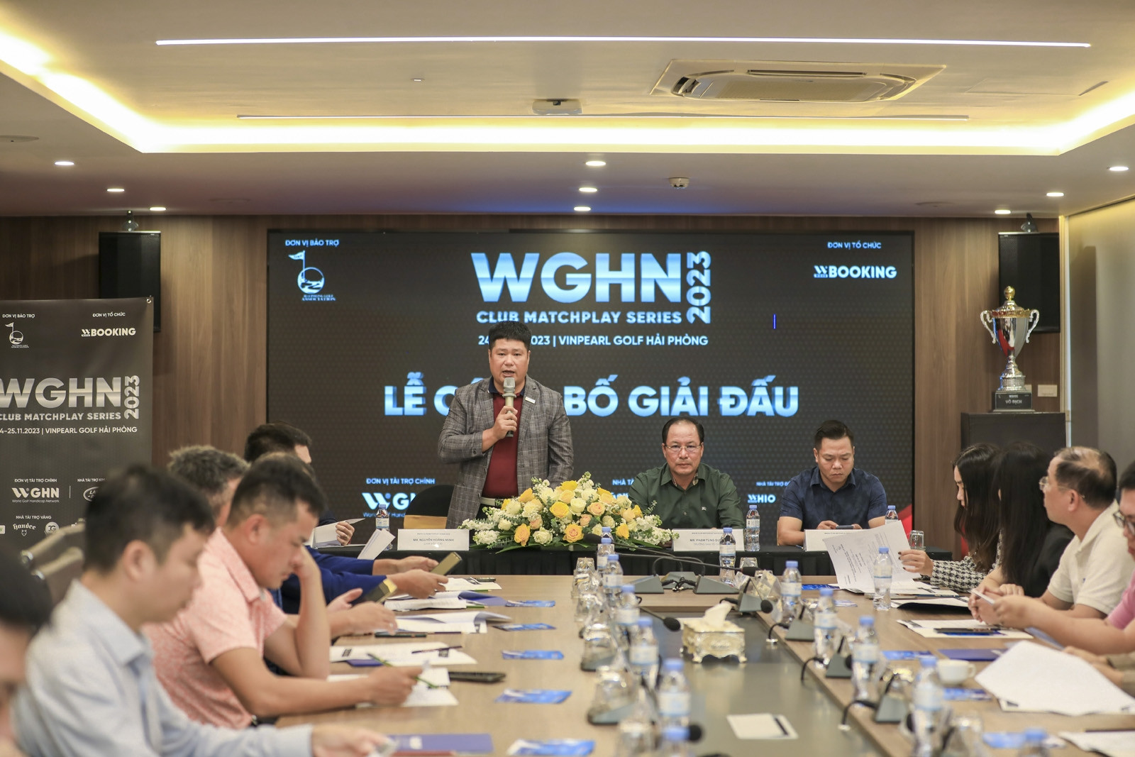 16 đội dự giải golf vô địch đối kháng các CLB 2023