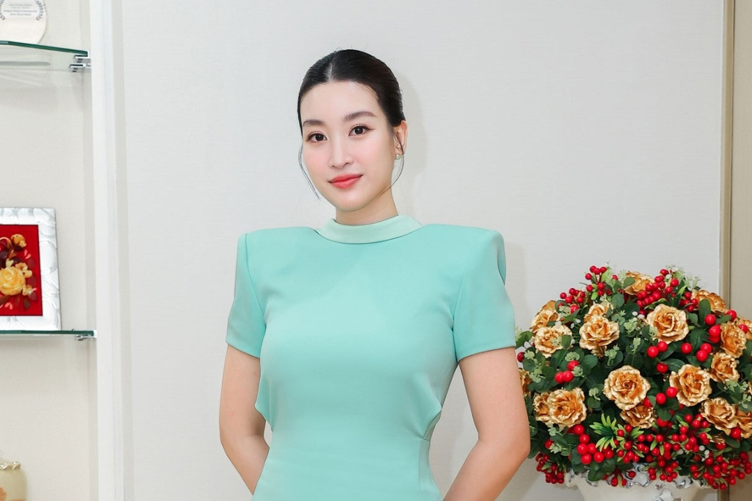 Hoa hậu Đỗ Mỹ Linh: Thời gian này tôi muốn tập trung cho gia đình và em bé