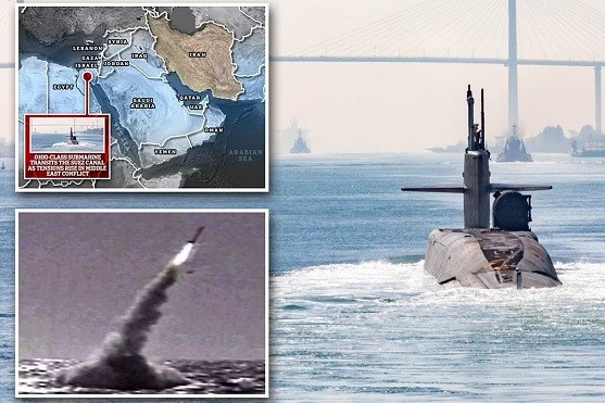 Mỹ gửi thông điệp gì khi điều tàu ngầm mang tên lửa Tomahawk tới Trung Đông?