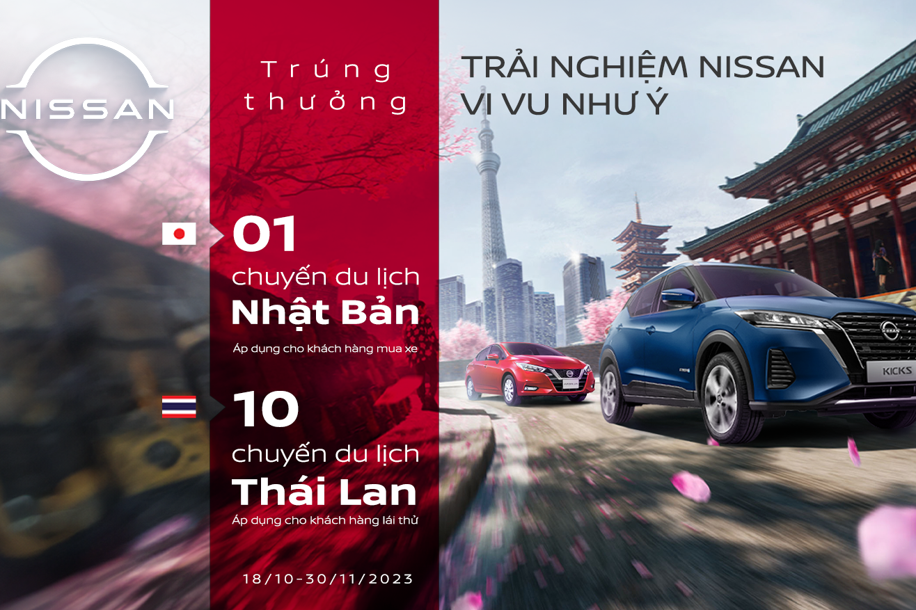 Xe Nissan đồng loạt giảm phí trước bạ, ưu đãi 0% lãi suất