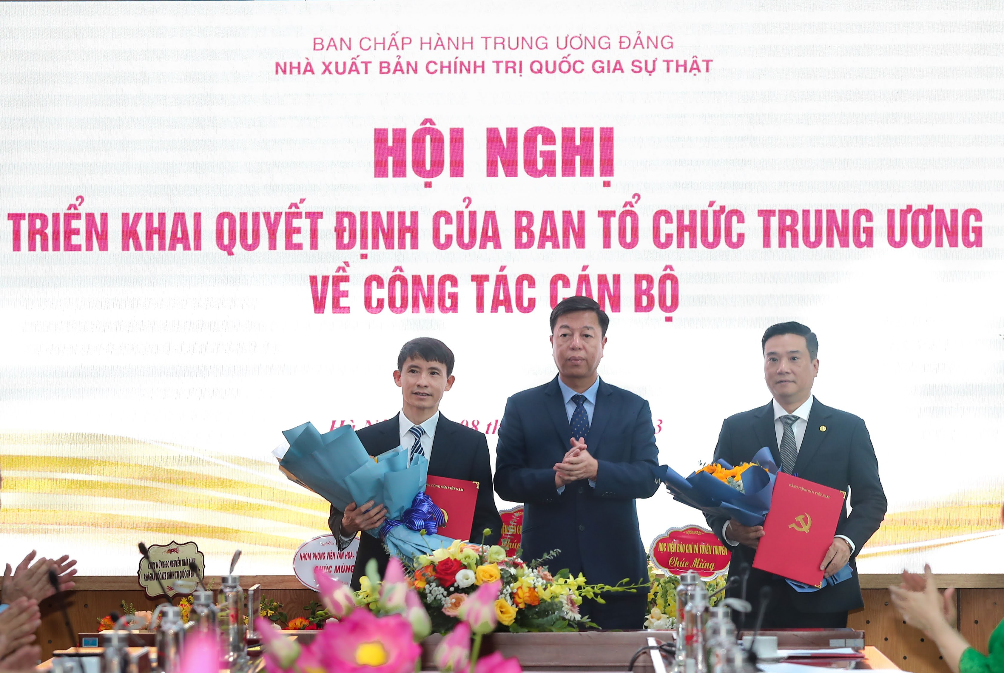 Ông Nguyễn Thái Bình làm Phó Giám đốc Nhà xuất bản Chính trị quốc gia Sự thật