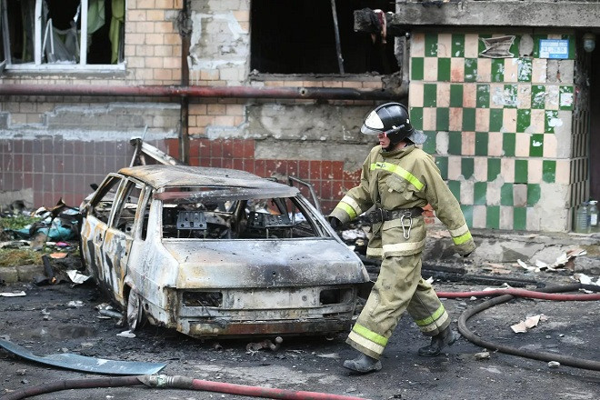 Donetsk hứng loạt tên lửa tấn công, Nga đề nghị Hội đồng Bảo an họp khẩn