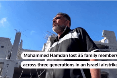 Một gia đình ở Gaza mất 3 thế hệ sau một cuộc không kích
