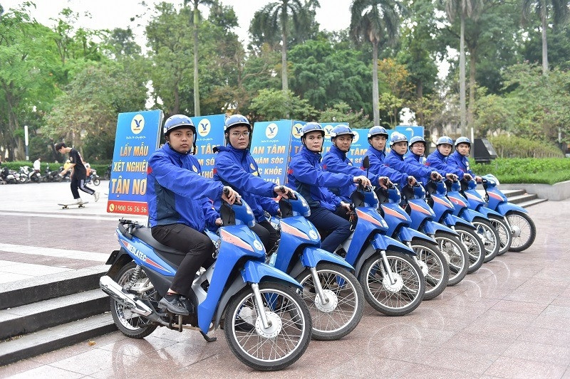 Lấy mẫu xét nghiệm tận nơi - dịch vụ chăm sóc sức khỏe tiện lợi