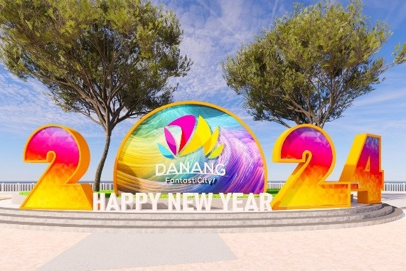 Ngắm các điểm check-in tuyệt đẹp chào năm mới 2024 ở Đà Nẵng qua phối cảnh