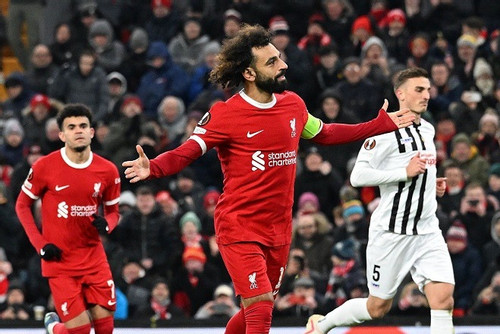 Salah tỏa sáng, Liverpool đoạt vé vào vòng knock-out Europa League