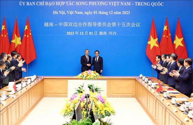 Vietnam, China hold 15th meeting of Steering Committee for Bilateral Cooperation hinh anh 1