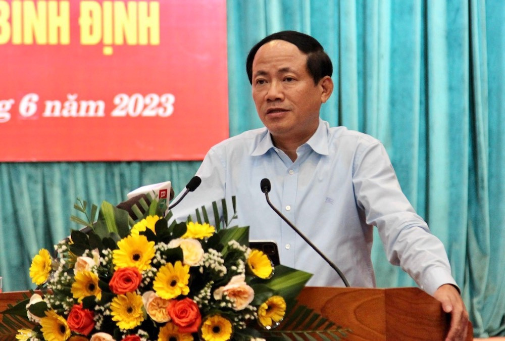 Ông Phạm Anh Tuấn, Chủ tịch UBND tỉnh Bình Định 