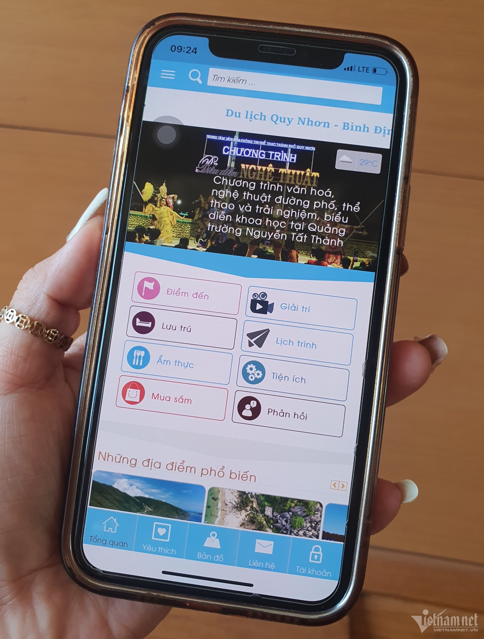 App “Du lịch Quy Nhơn - Bình Định”