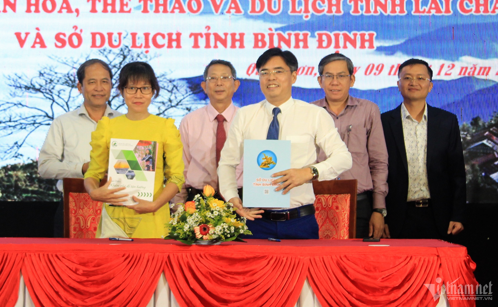 Ký kết biên bản ghi nhớ hợp tác hai sở Văn hoá, Thể thao và Du lịch tỉnh Lai Châu – Sở Du lịch tỉnh Bình Định