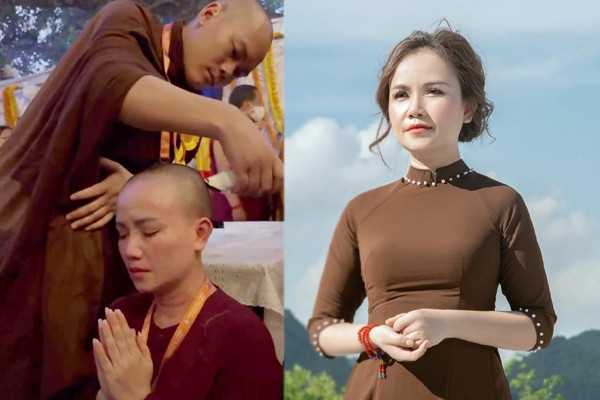 Diễn viên Hoàng Yến bất ngờ xuống tóc