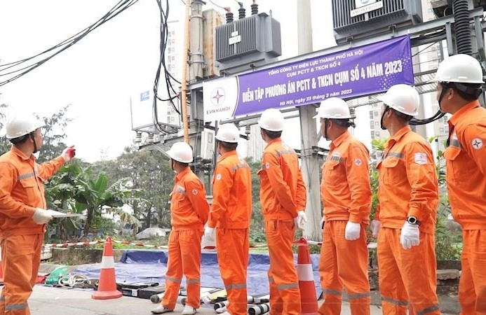 EVNHANOI chủ động phòng chống thiên tai và tìm kiếm cứu nạn