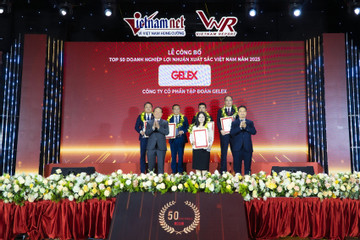 GELEX lần thứ 4 vào Top 50 Doanh nghiệp lợi nhuận xuất sắc Việt Nam 2023
